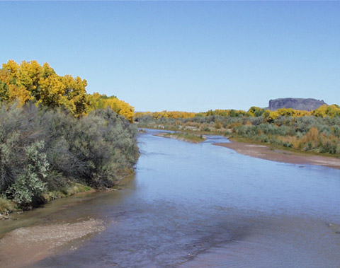 Rio Grande at Otowi